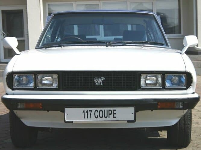 Isuzu 117 I Restayling — öndən görünüş