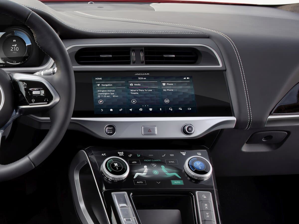 Jaguar I-Pace I — Salon, öndən