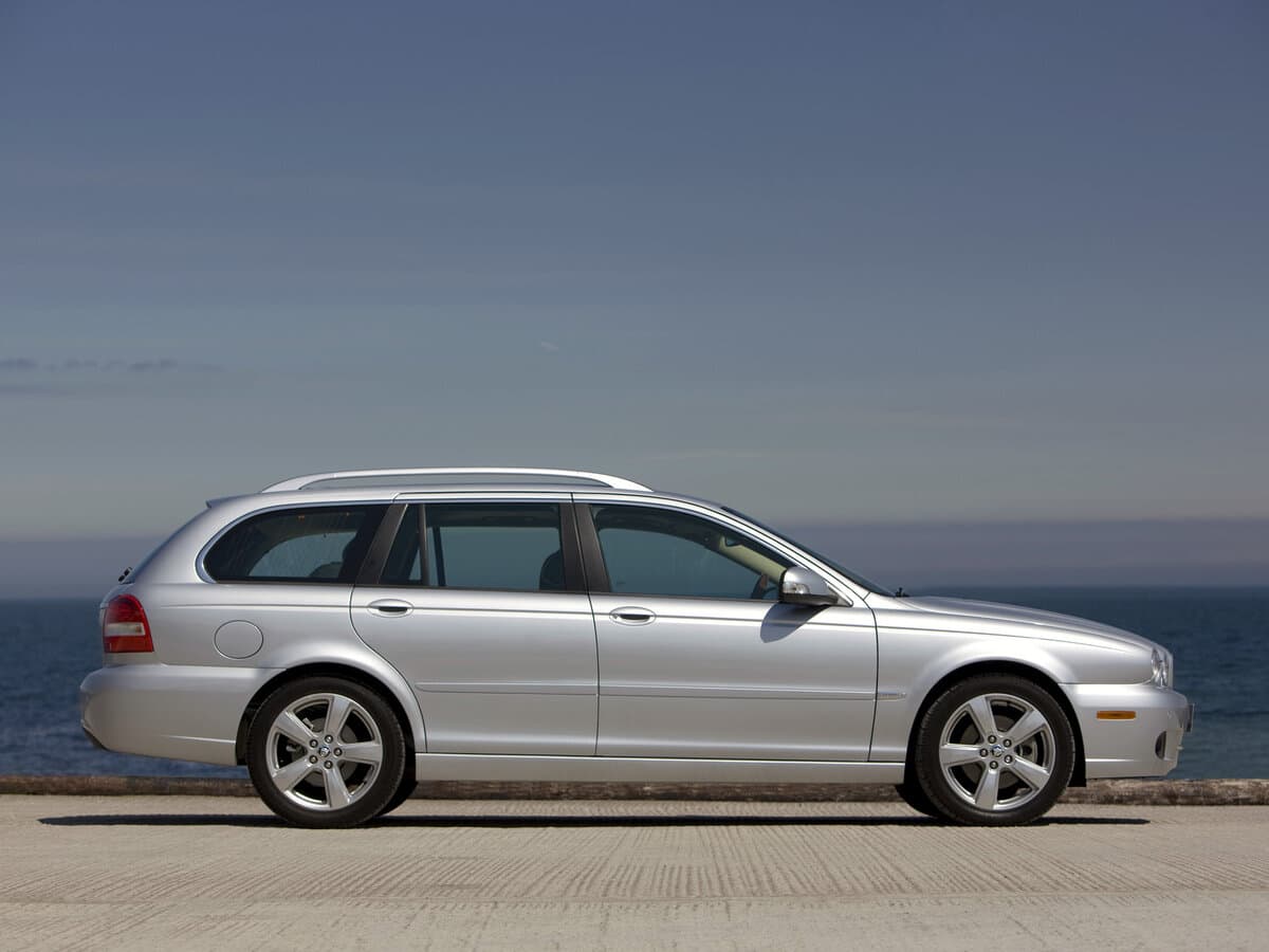 Jaguar X-Type I Restayling — Yandan