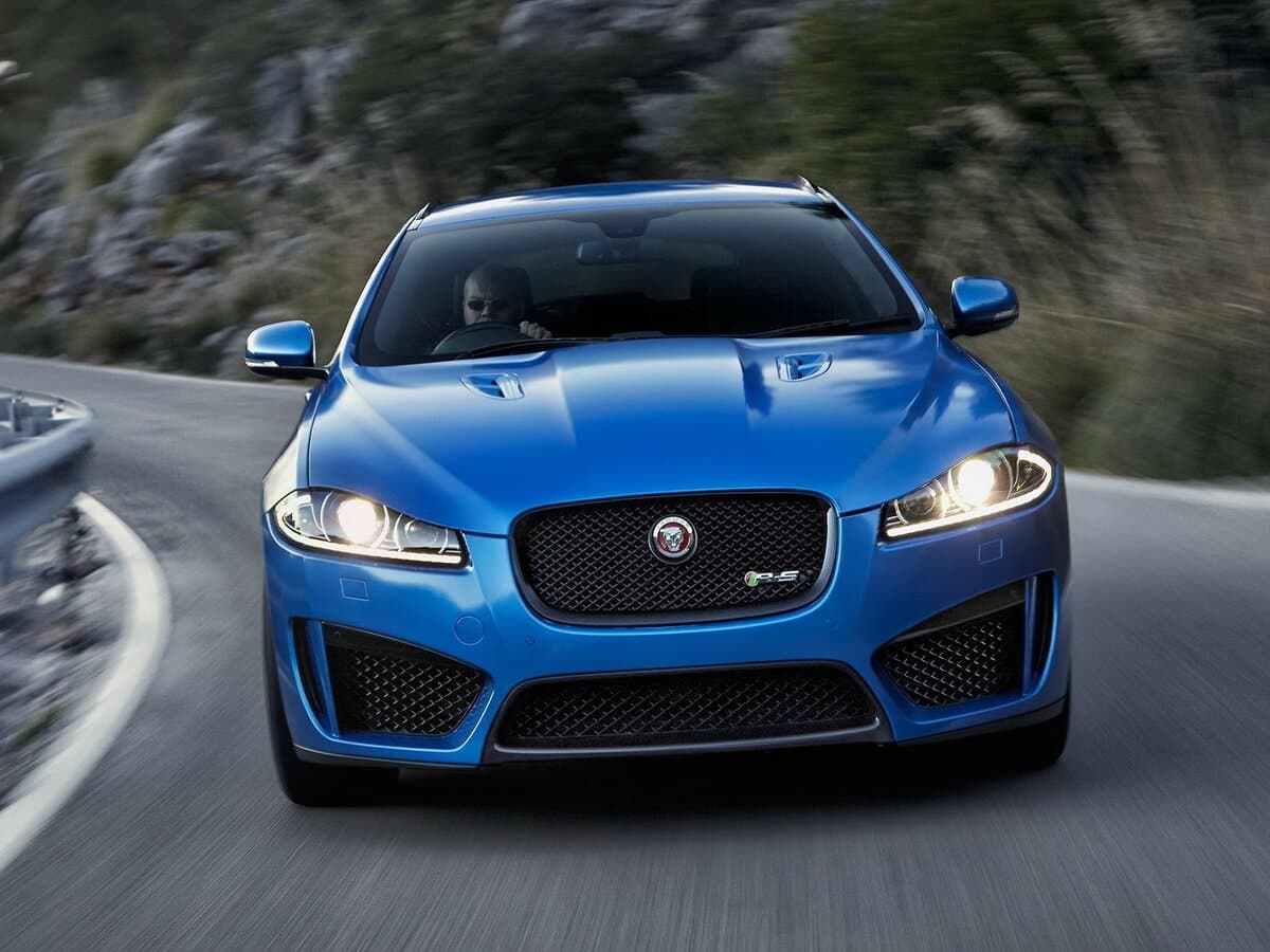 Jaguar XFR I Restayling — Öndən