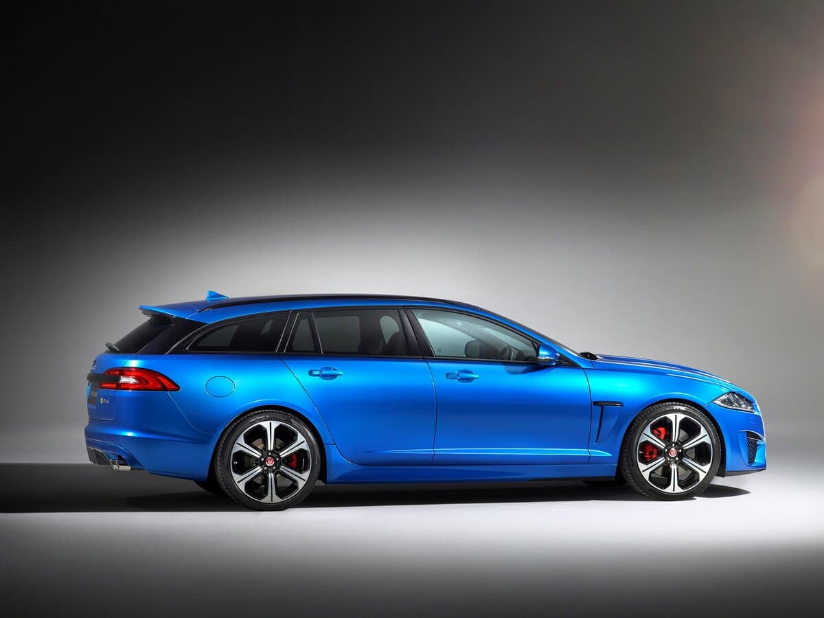 Jaguar XFR I Restayling — Yandan