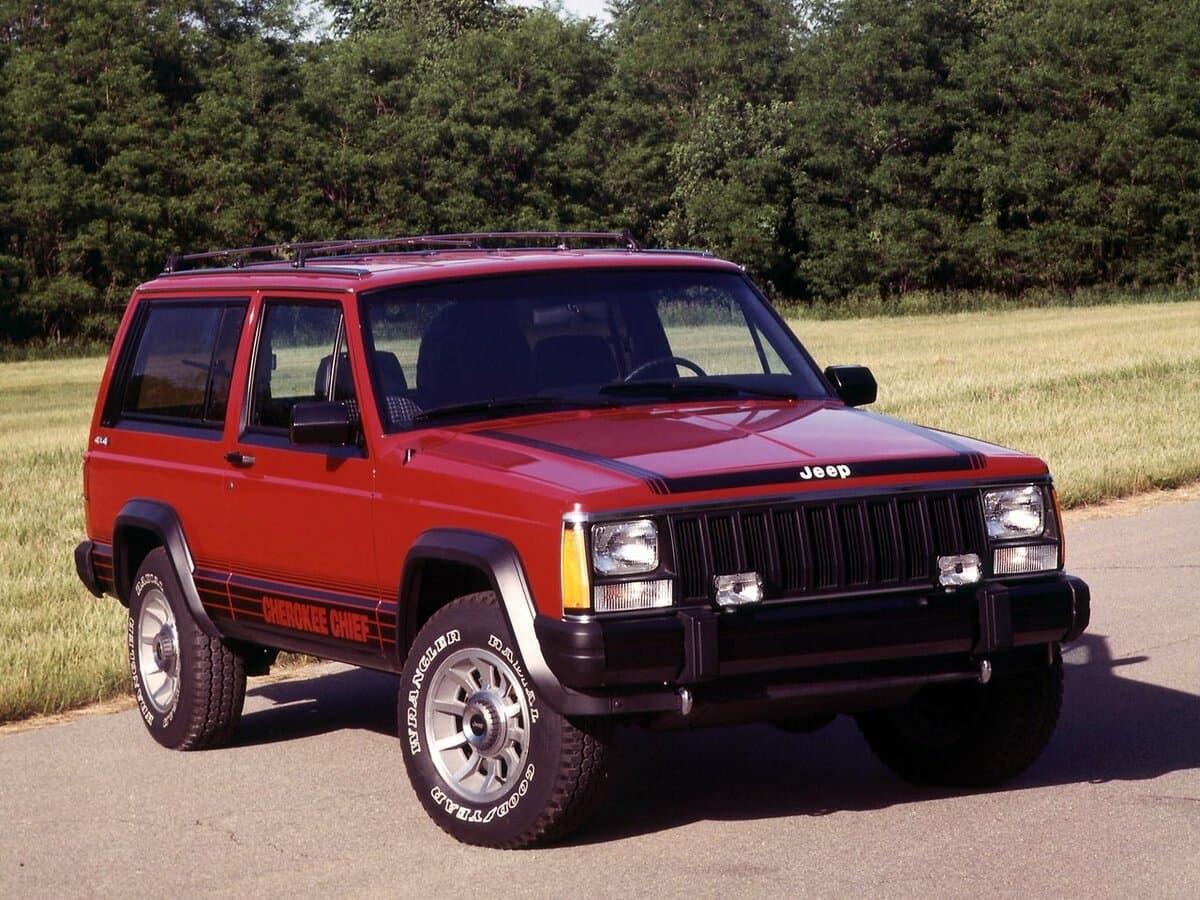 Jeep Cherokee II (XJ) — Öndən