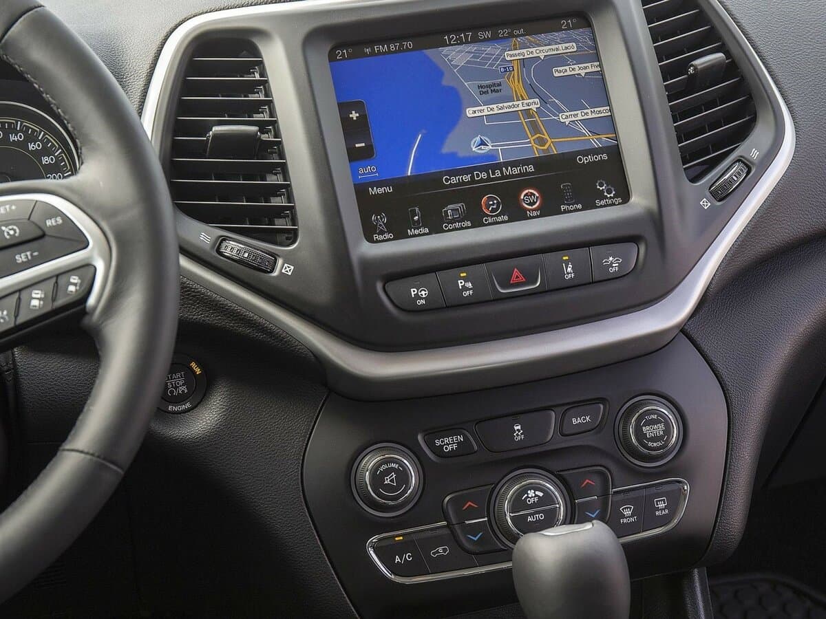 Jeep Cherokee V (KL) — Salon, öndən