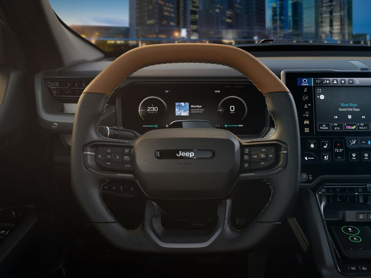 Jeep Recon 2025 – indiyədək — Sükan