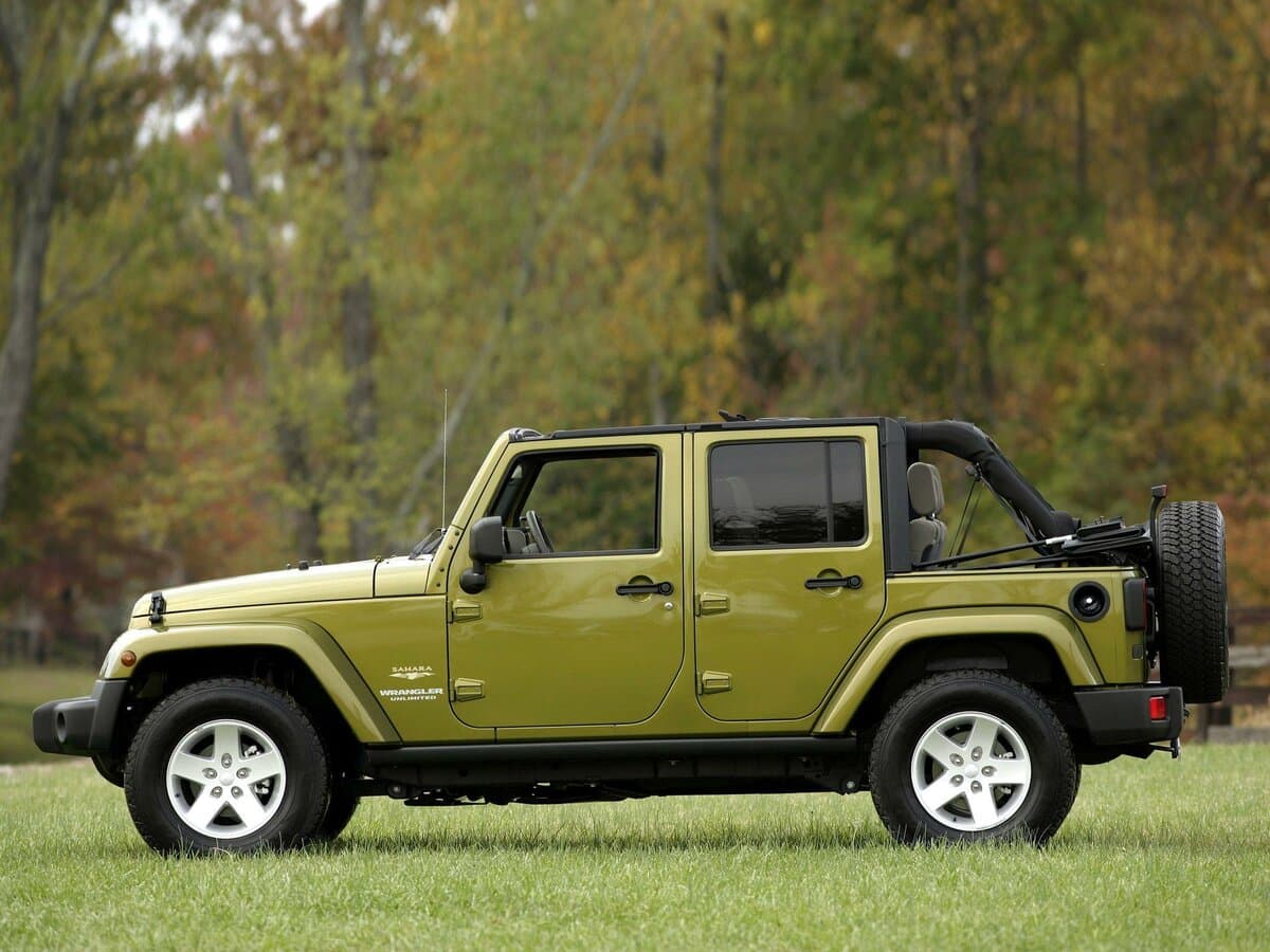 Jeep Wrangler III (JK) — Yandan