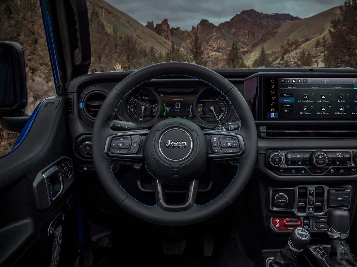 Jeep Wrangler IV (JL) Restayling — Sükan