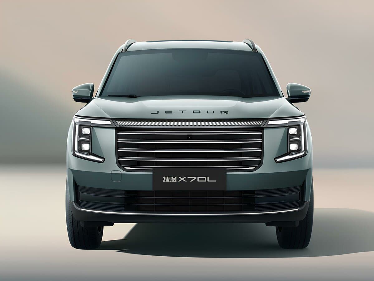 Jetour X70L 2025 – indiyədək — Öndən