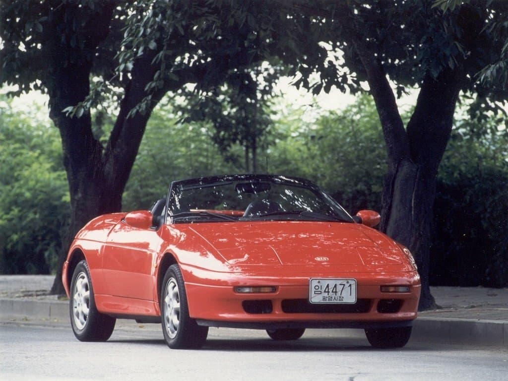 Kia Elan 1996 – 1999 — öndən görünüş