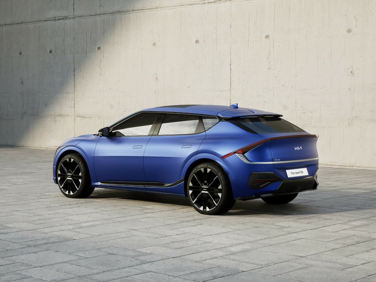 Kia EV6 I Restayling — 3/4 arxadan