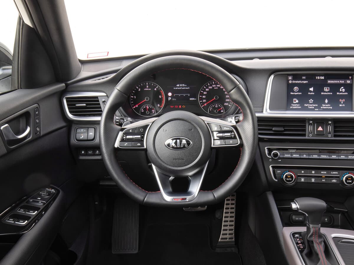 Kia Optima IV Restayling — Sükan