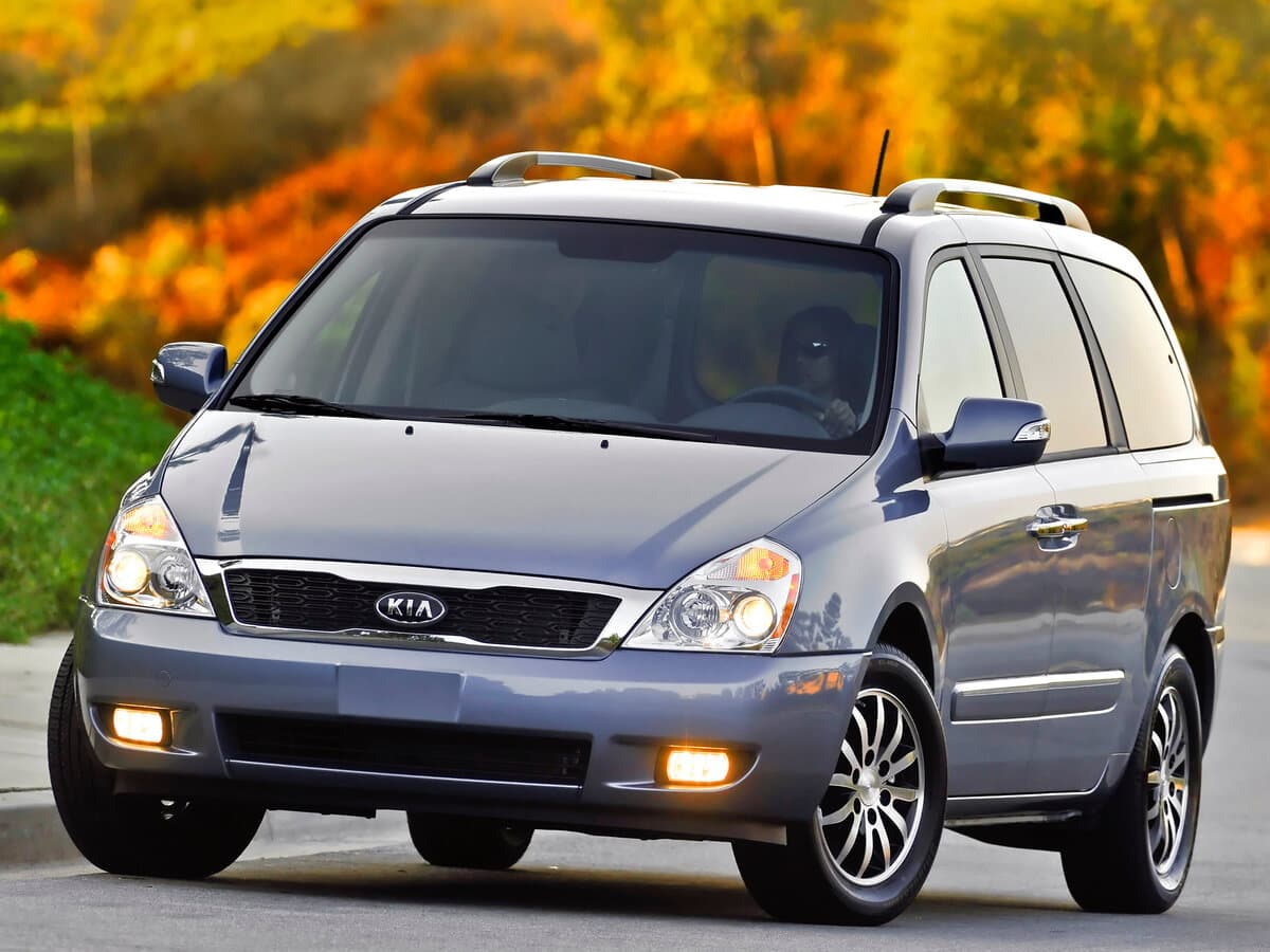 Kia Sedona II Restayling — Öndən