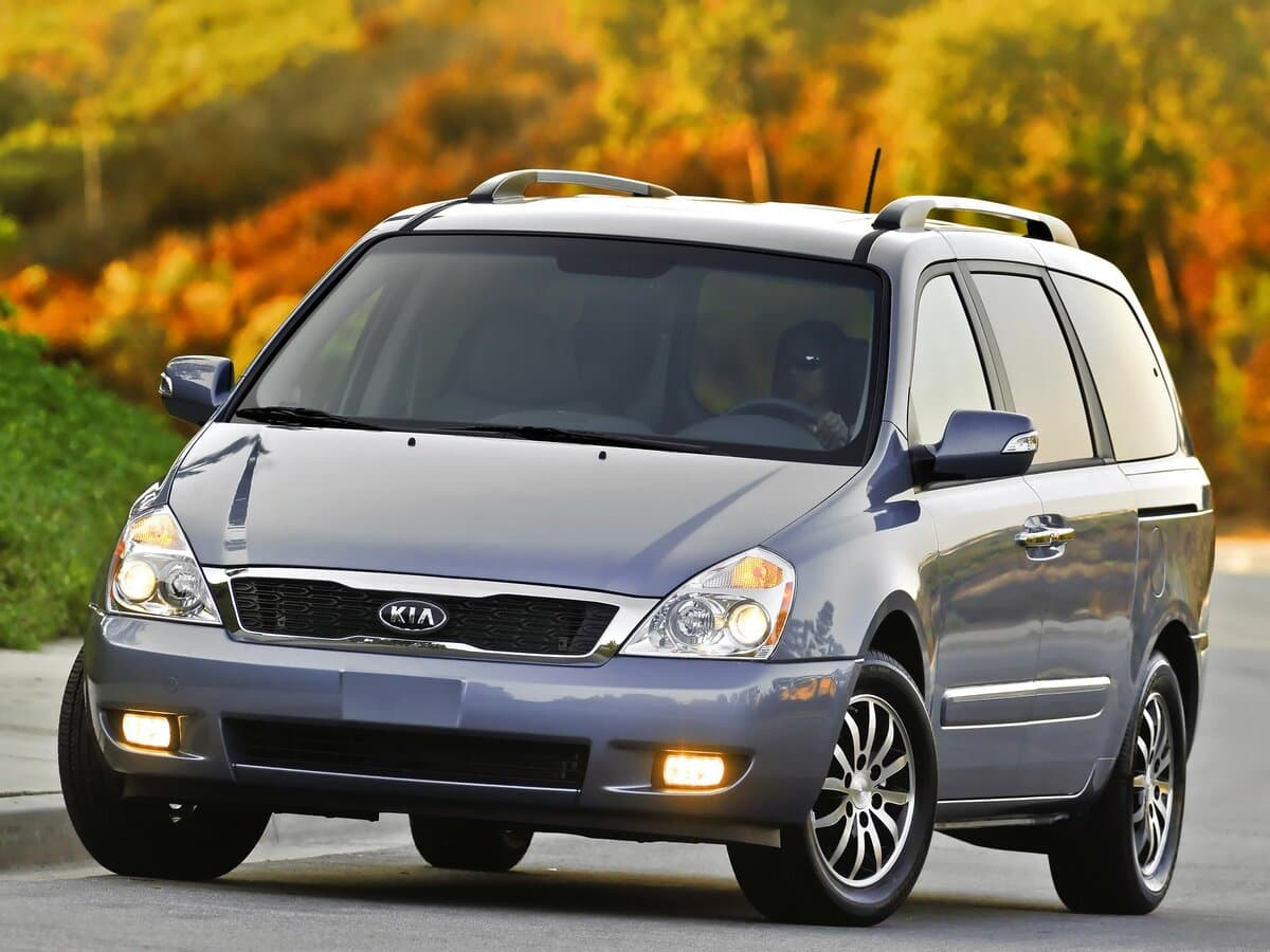 Kia Sedona II Restayling — Öndən