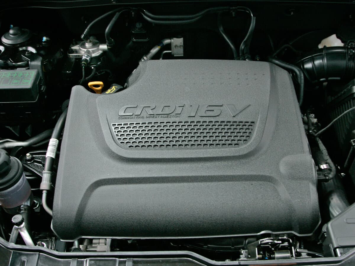 Kia Sorento II — Salon, öndən