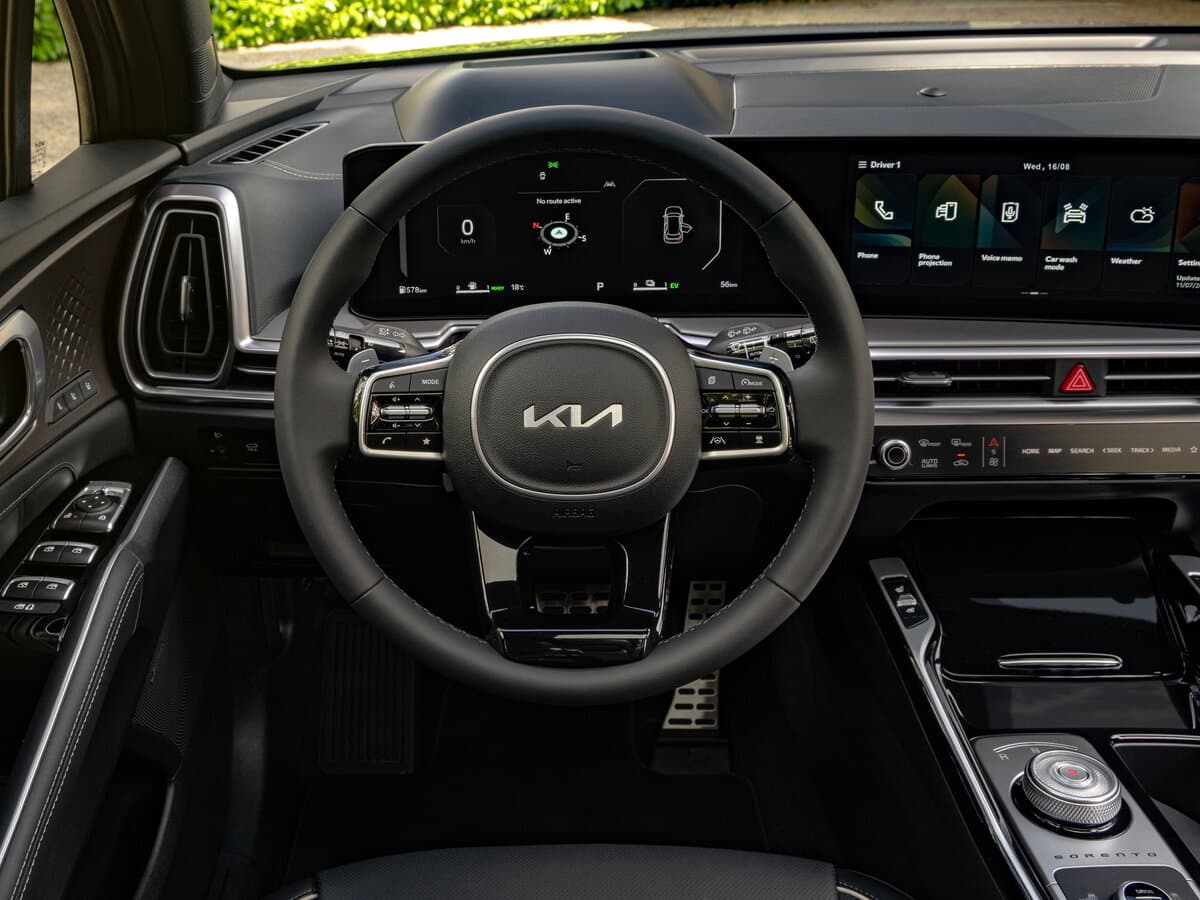 Kia Sorento IV Restayling — Sükan