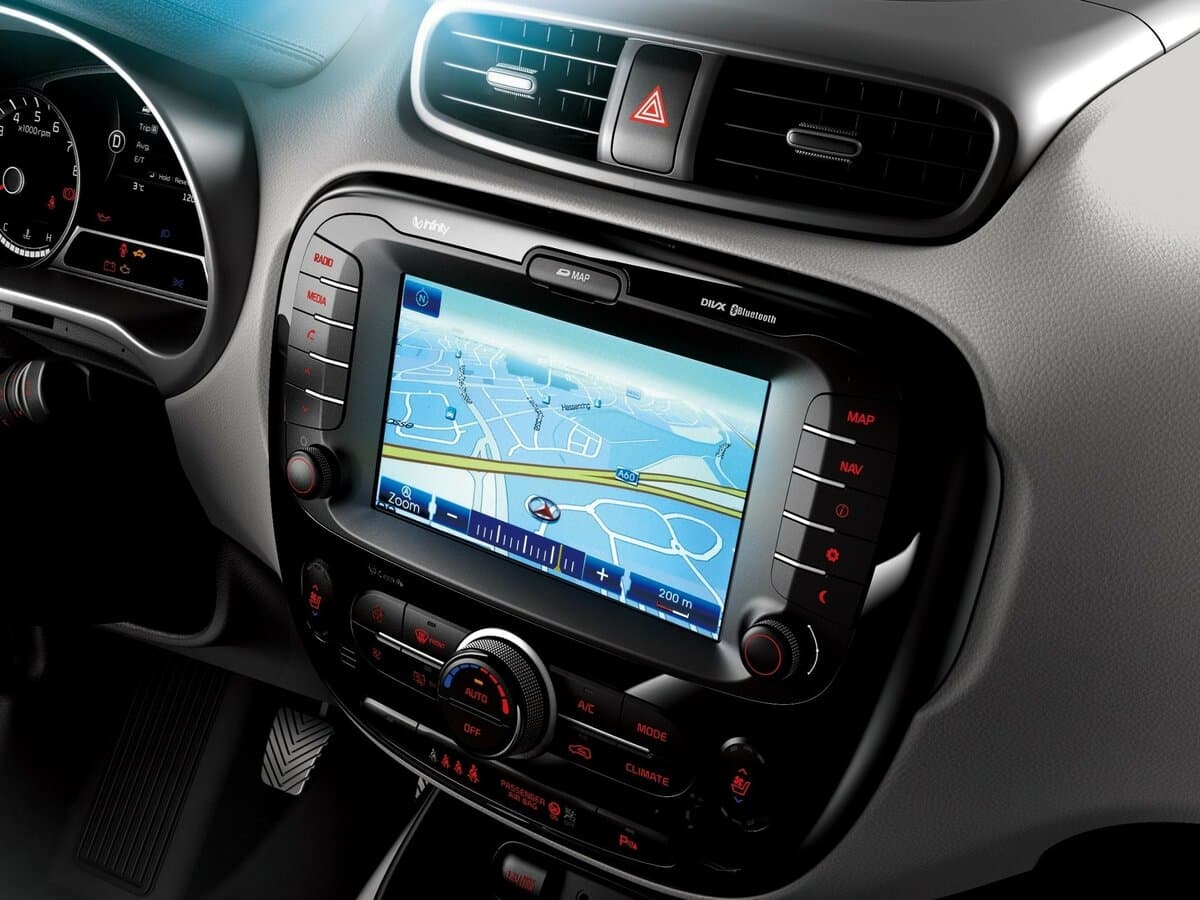 Kia Soul II — Salon, arxadan