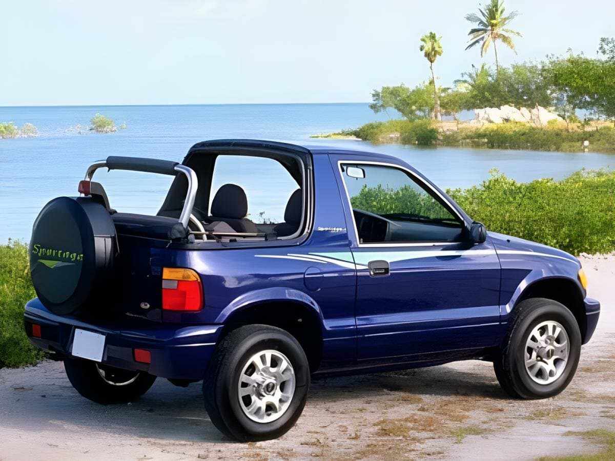 Kia Sportage I — 3/4 arxadan