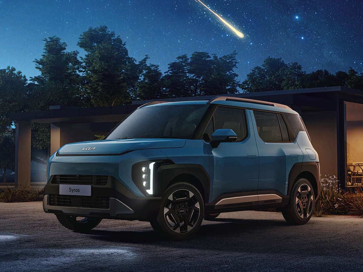 Kia Syros 2025 – indiyədək — Öndən