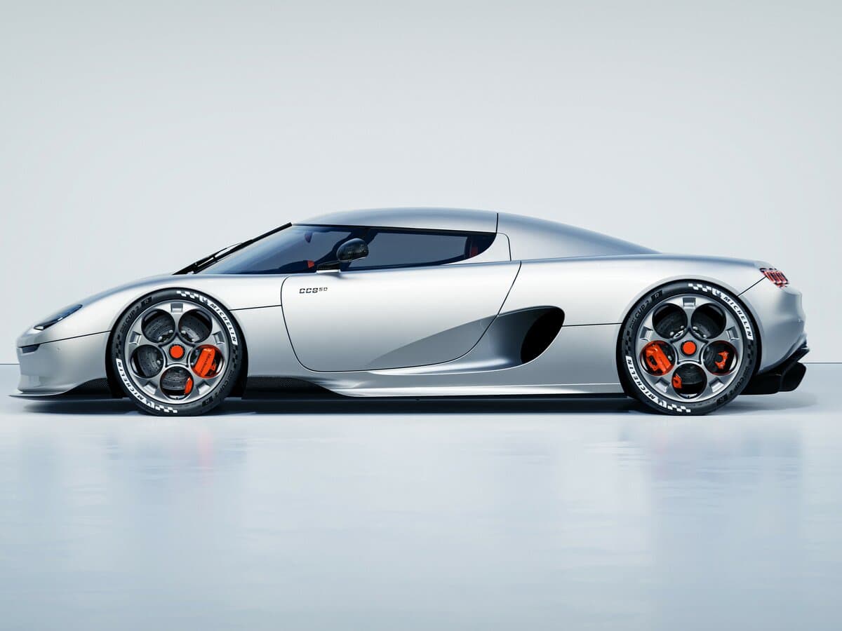 Koenigsegg CC850 2022 – indiyədək — Yandan