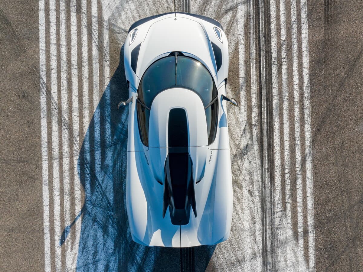 Koenigsegg Jesko 2021 – indiyədək — Salon, öndən