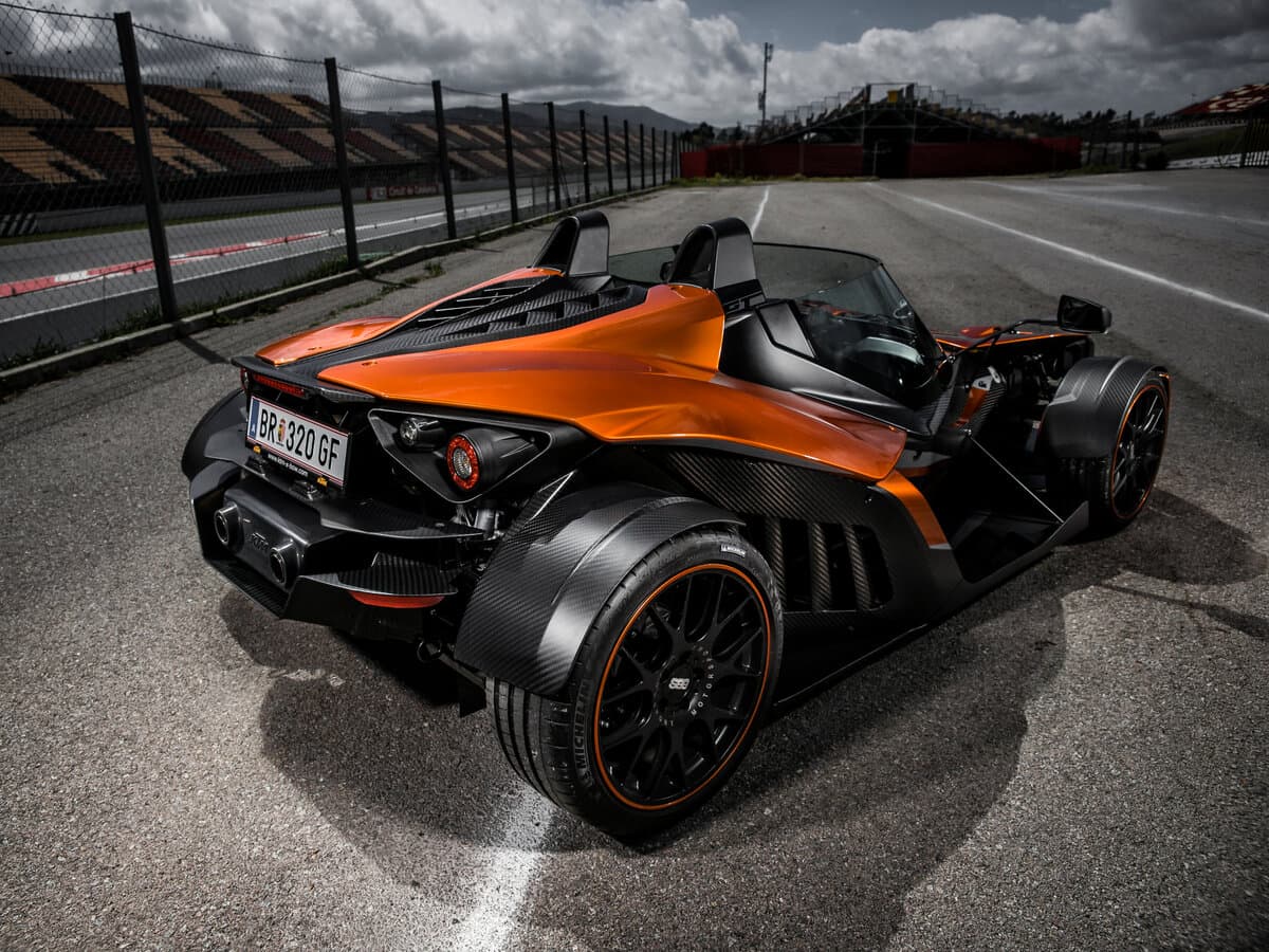 KTM AG X-Bow 2008 – indiyədək — 3/4 arxadan