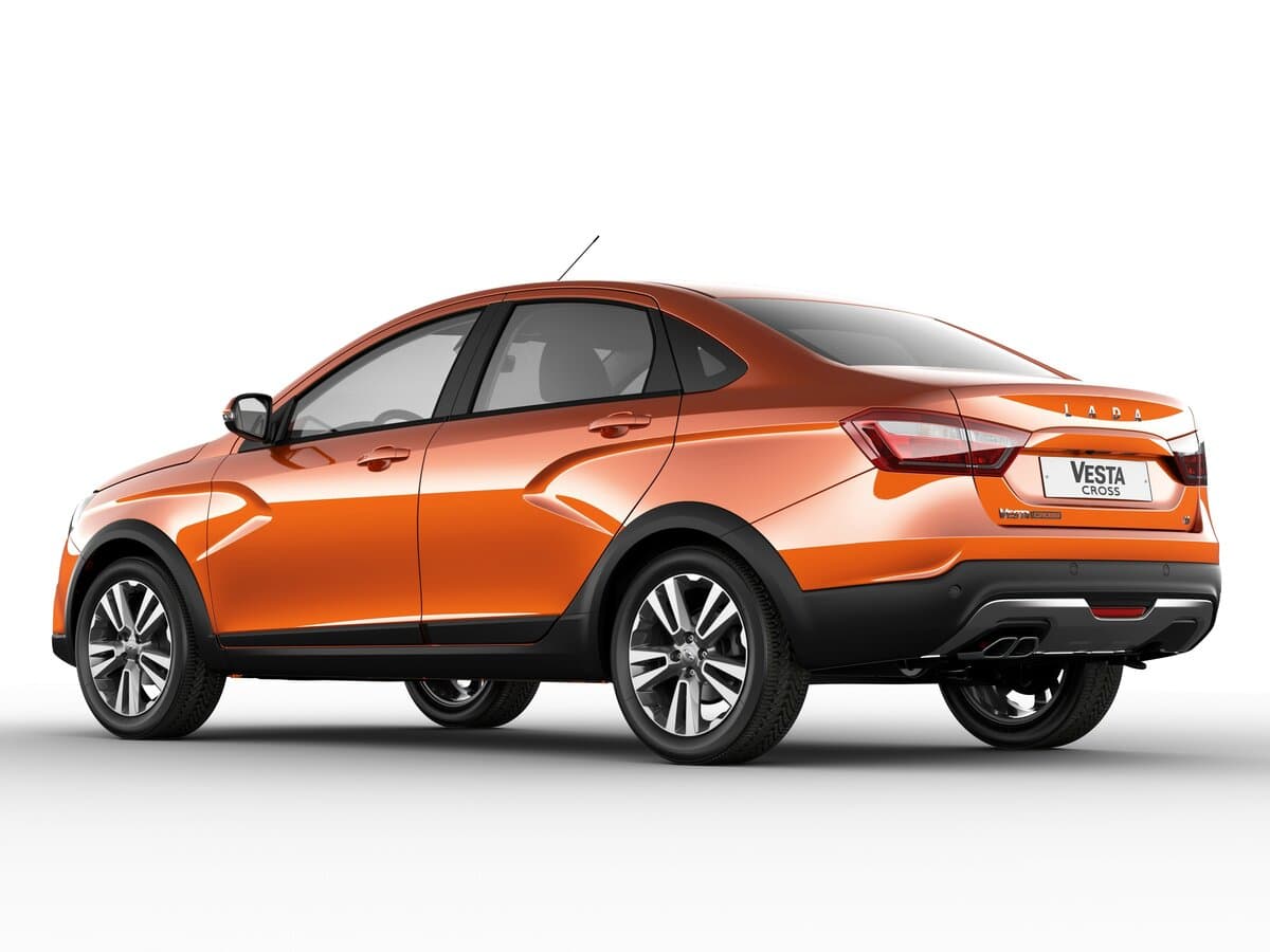 Lada (Vaz) Vesta I — 3/4 arxadan