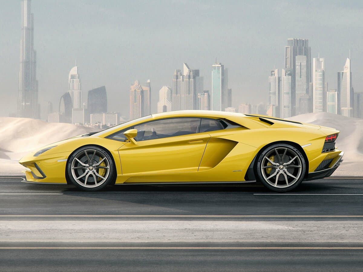 Lamborghini Aventador I Restayling — Yandan