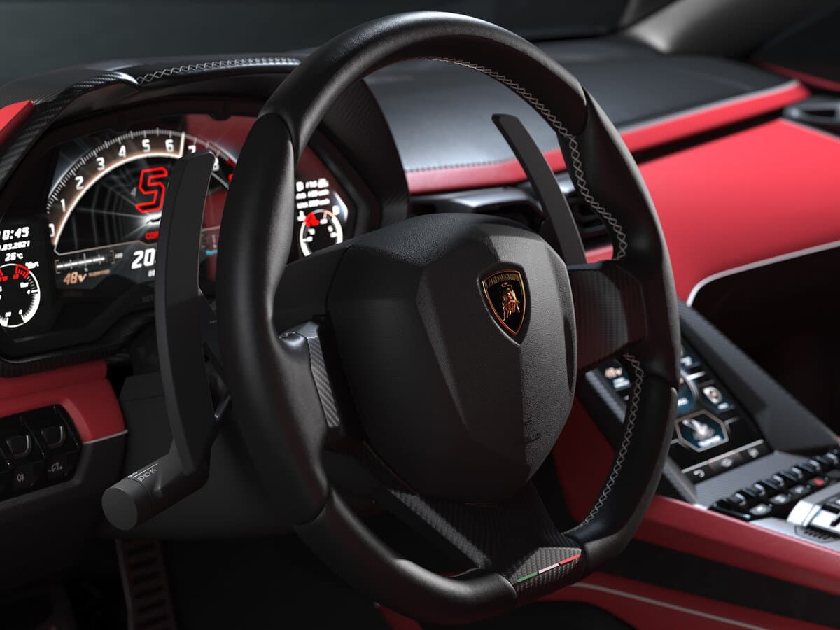 Lamborghini Countach LPI 800-4 2021 – 2023 — Sükan