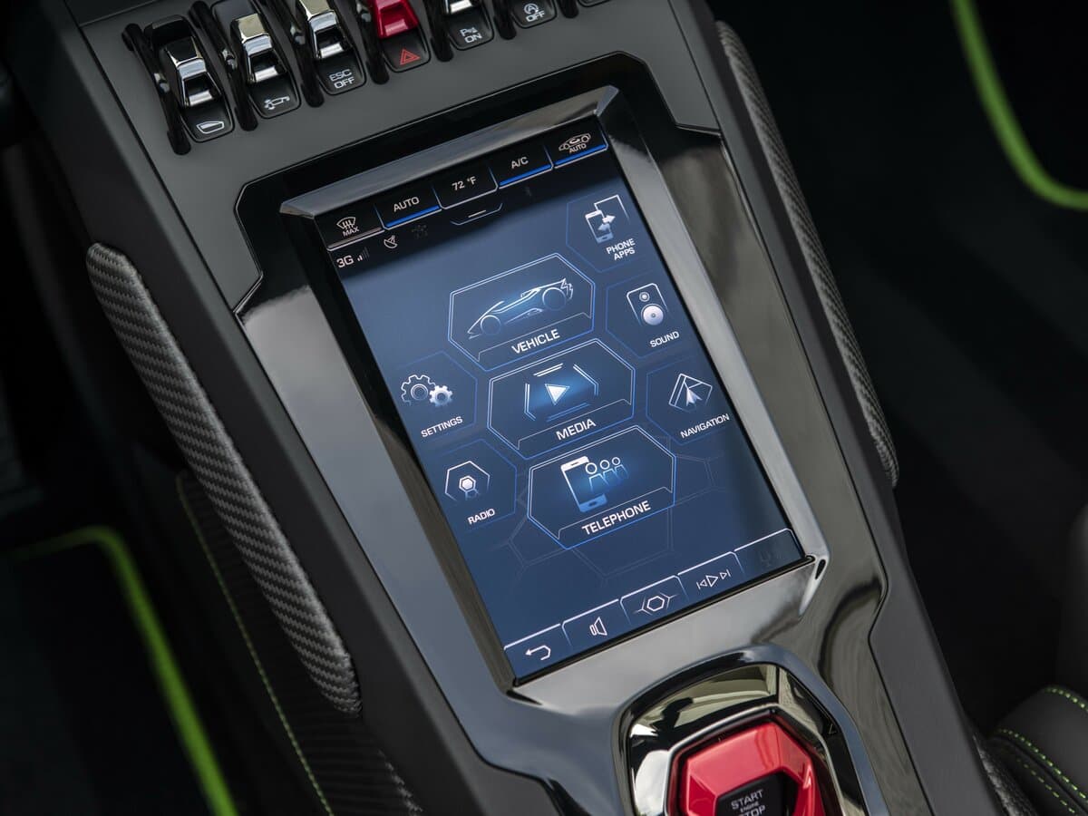 Lamborghini Huracán I Restayling — Salon, arxadan