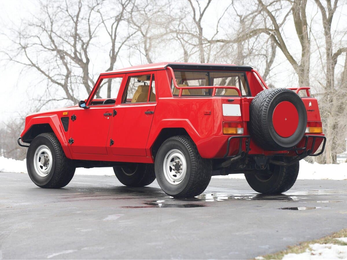 Lamborghini LM002 1986 – 1993 — 3/4 arxadan