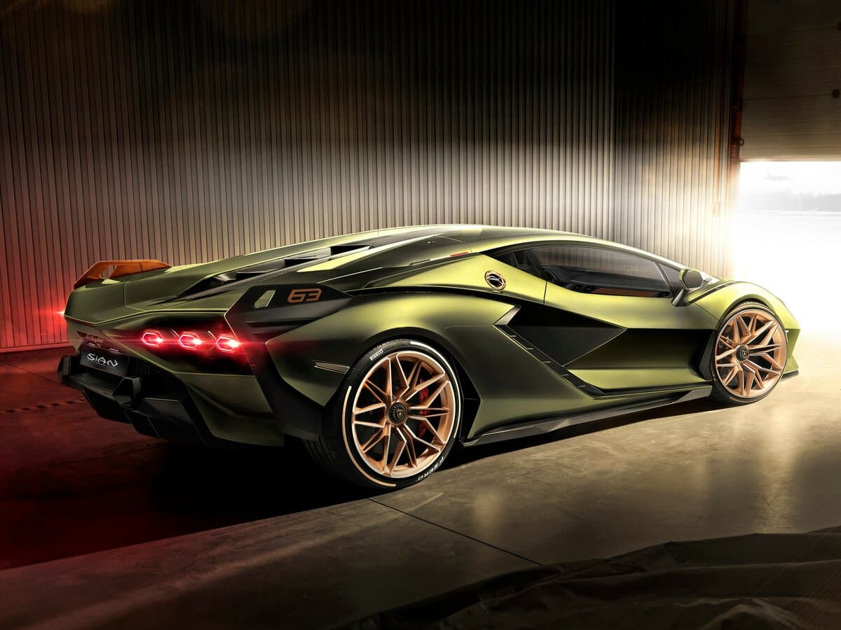 Lamborghini Sián 2019 – 2022 — 3/4 arxadan