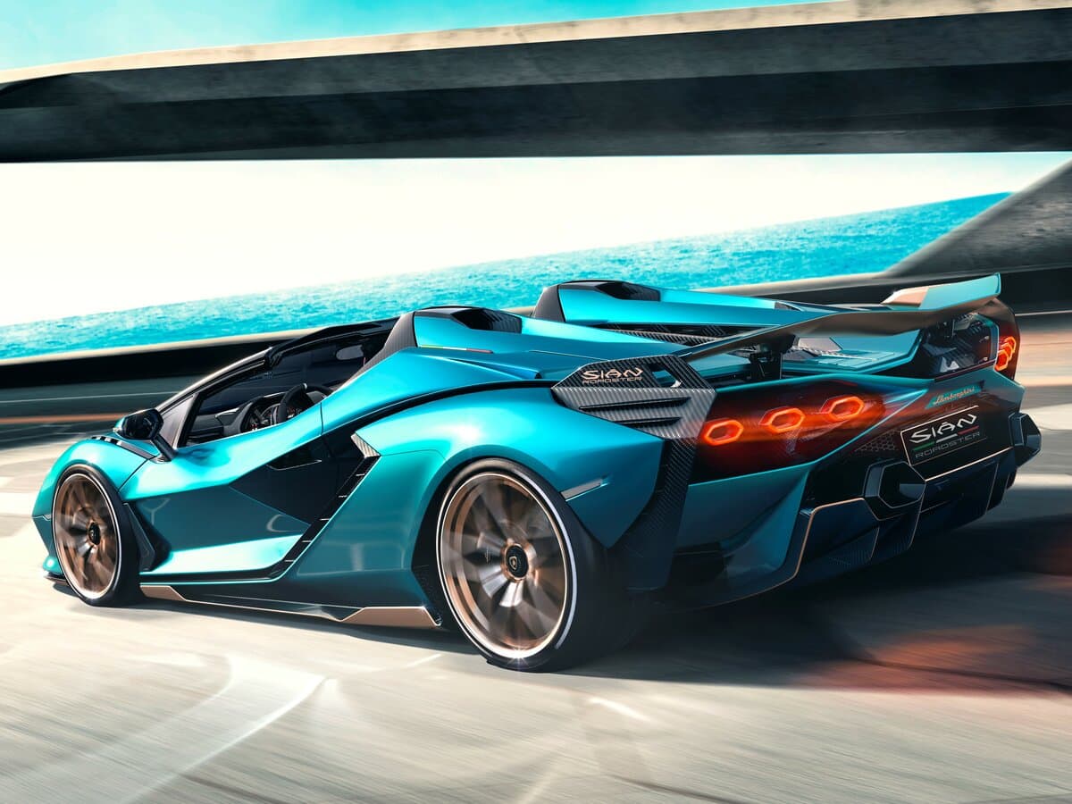 Lamborghini Sián 2019 – 2022 — 3/4 arxadan