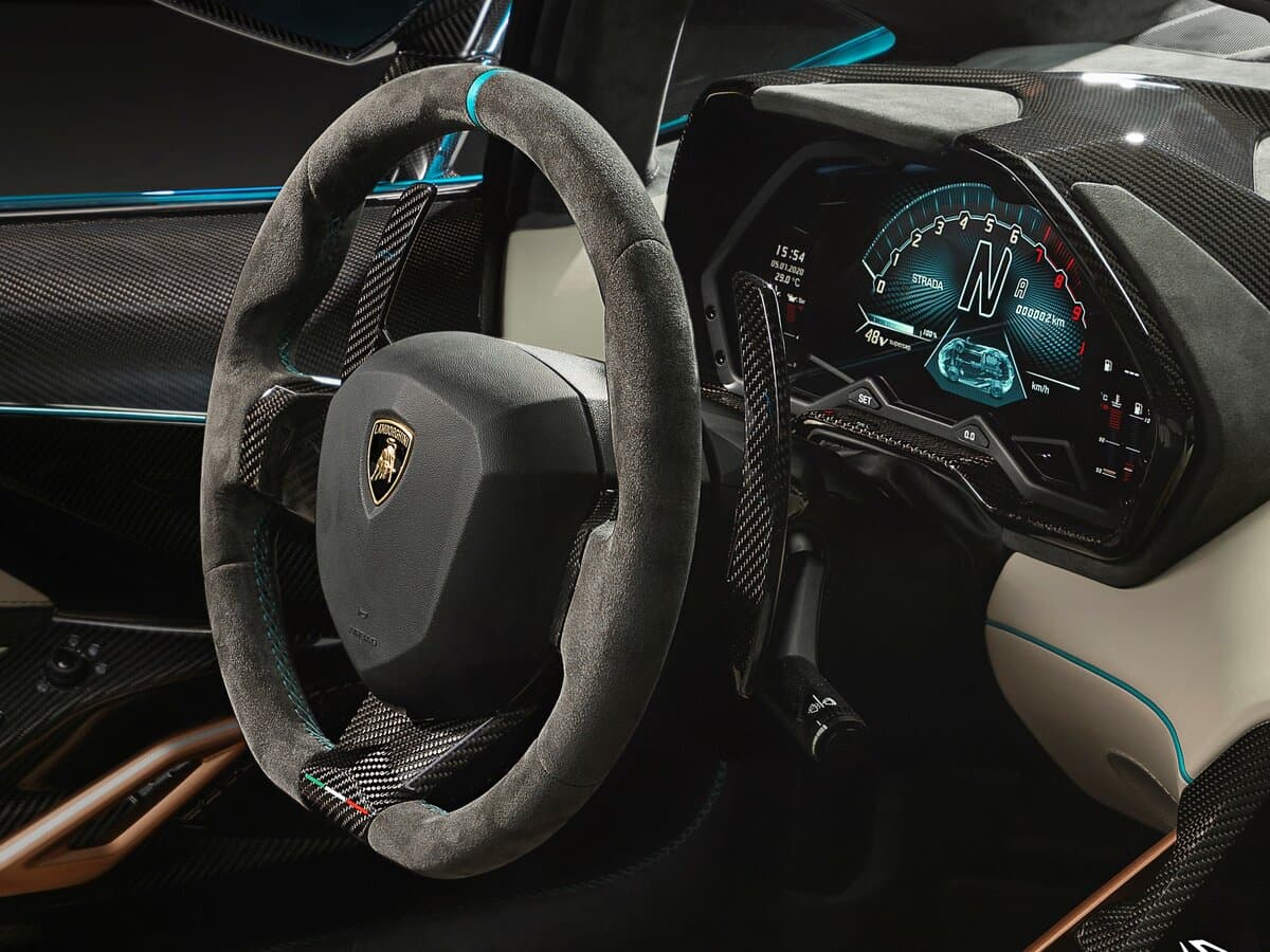 Lamborghini Sián 2019 – 2022 — Sükan