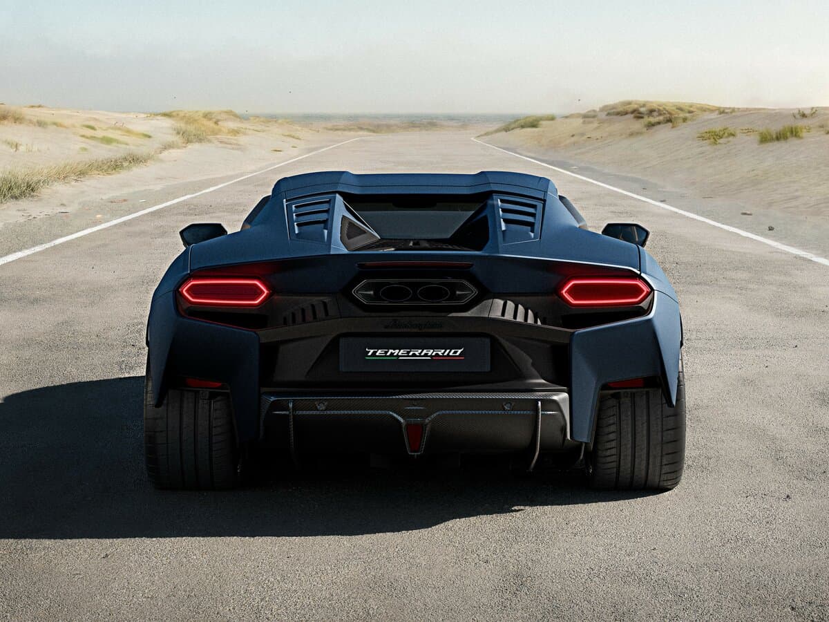 Lamborghini Temerario 2024 – indiyədək — Arxadan