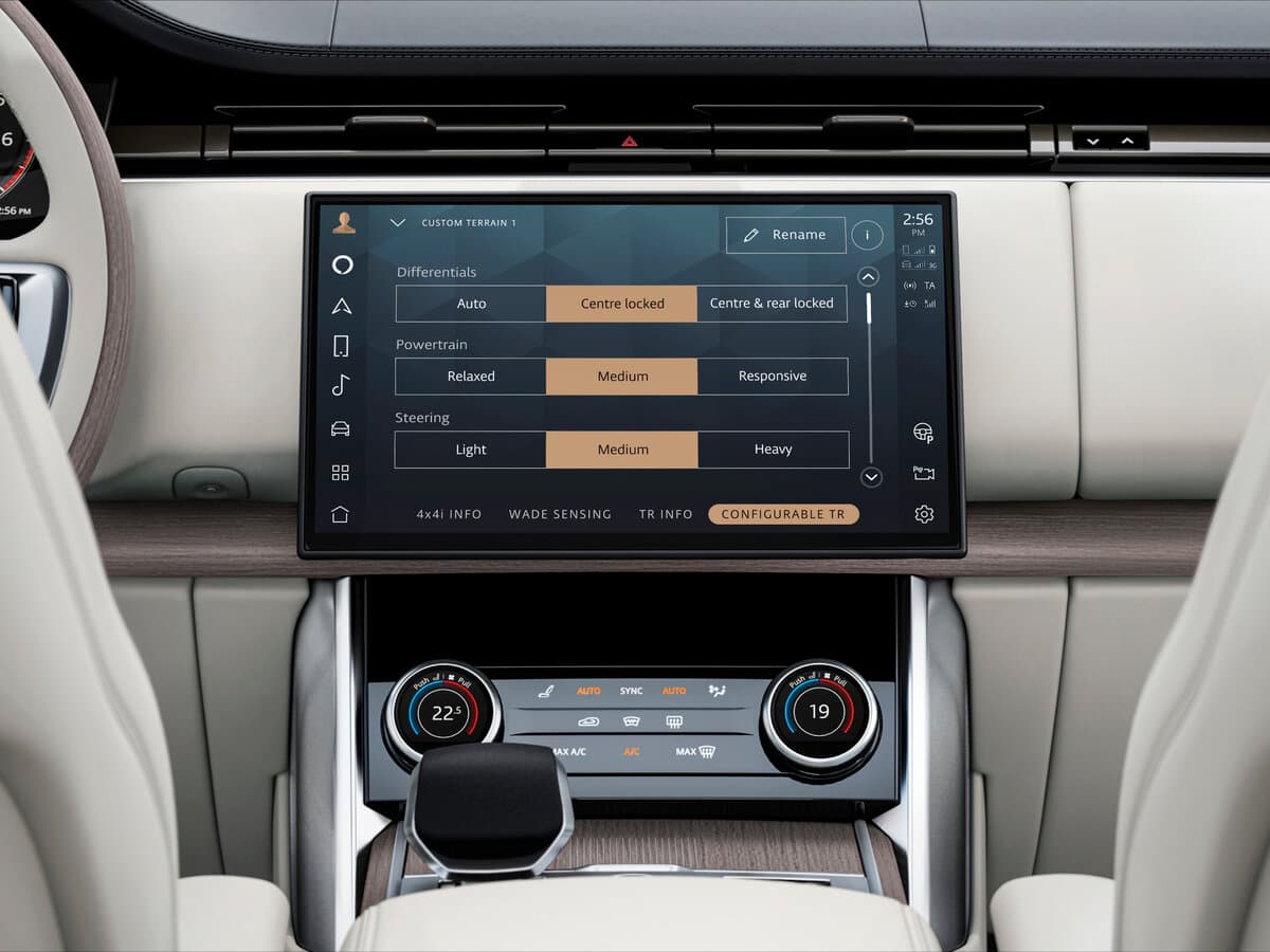 Land Rover Range Rover V — Salon, arxadan