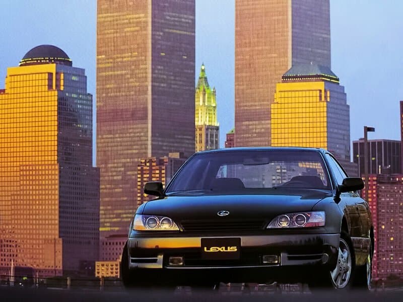 Lexus ES II Restayling — öndən görünüş