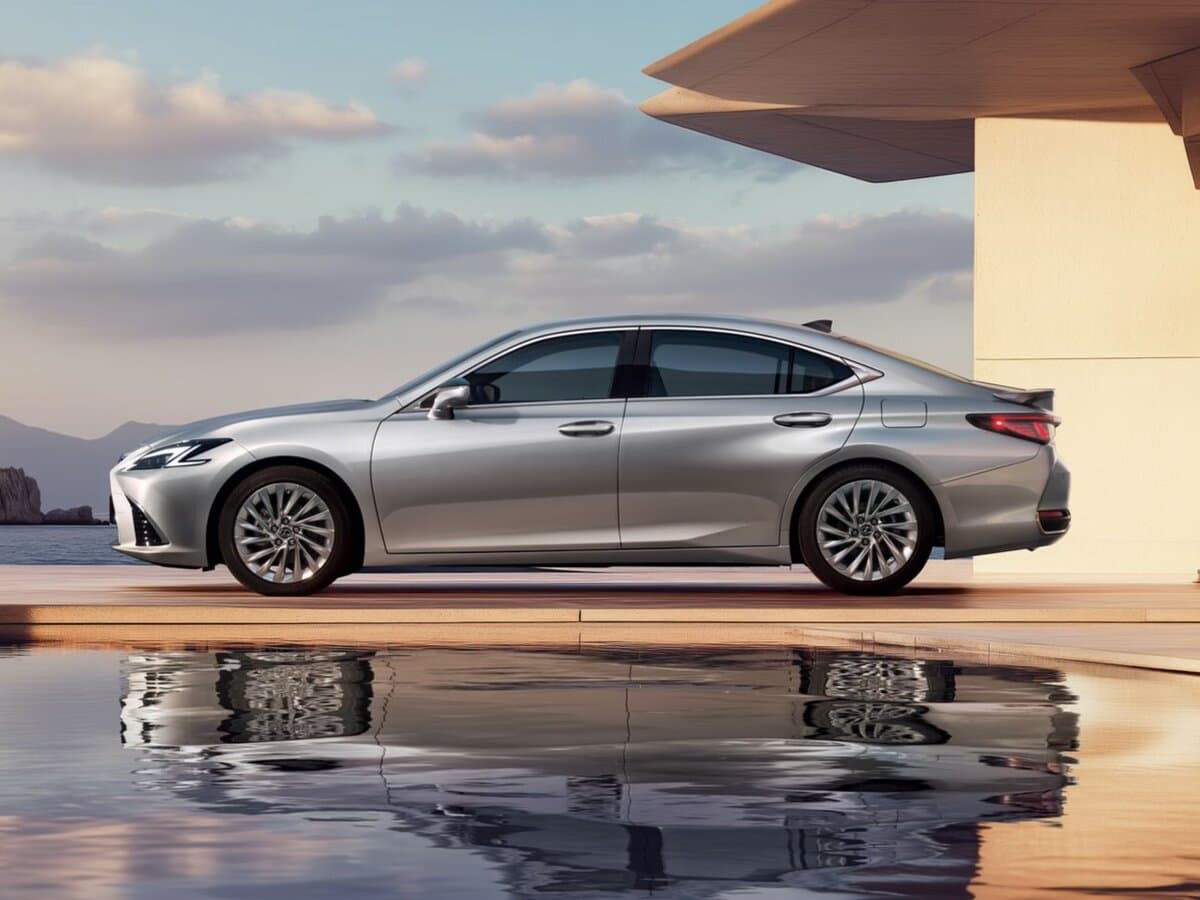 Lexus ES VII Restayling 2 — Yandan