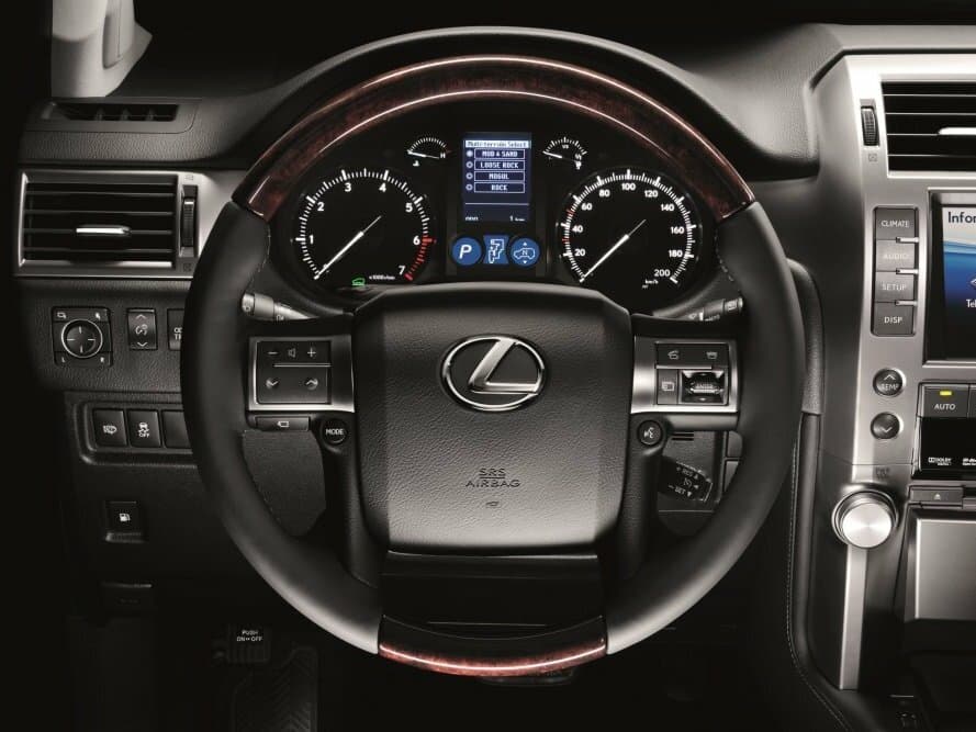 Lexus GX II Restayling — Sükan