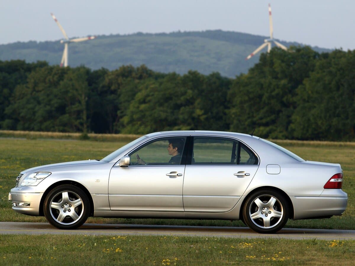Lexus LS III Restayling — Yandan