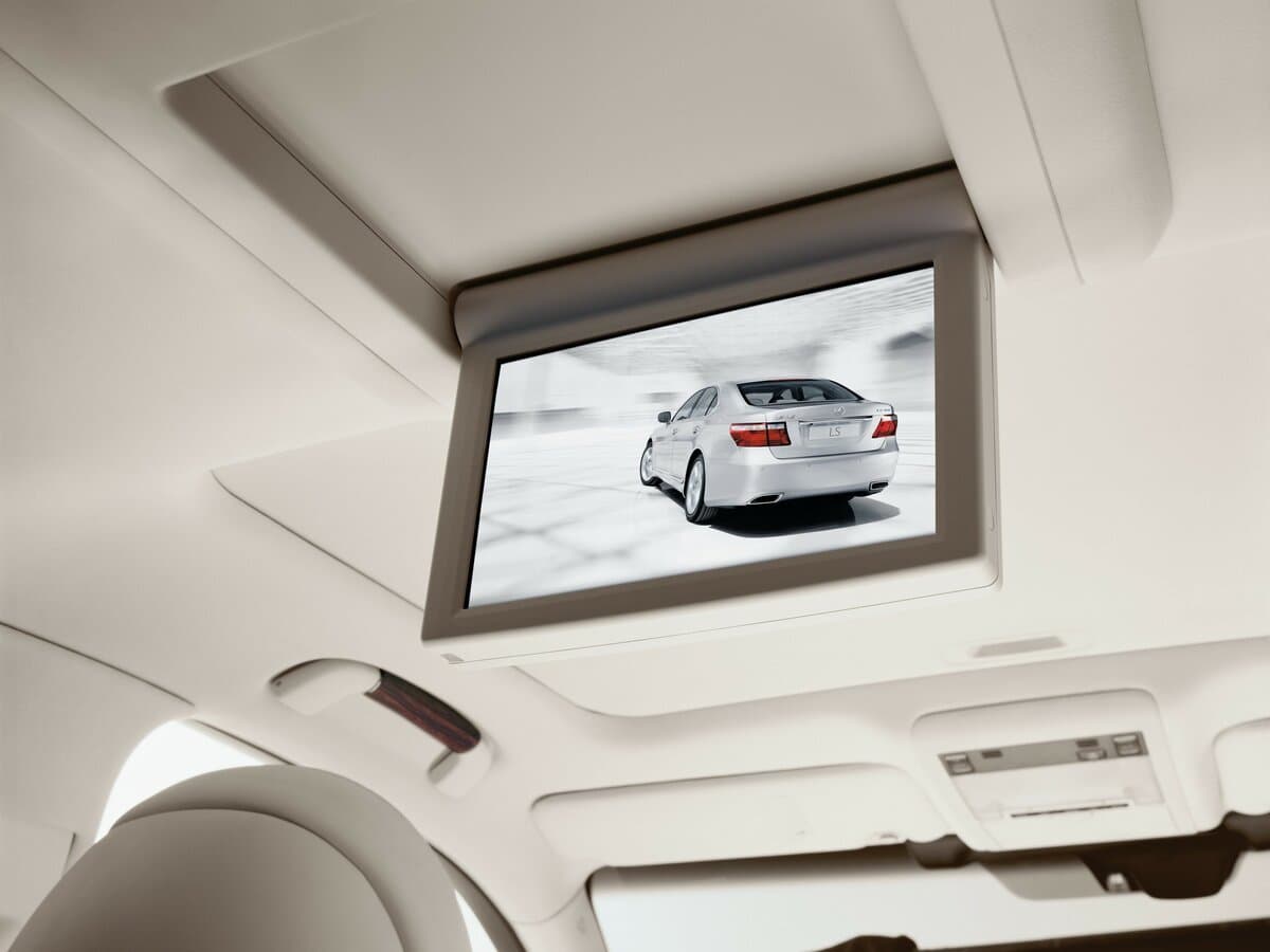 Lexus LS IV Restayling — Salon, arxadan