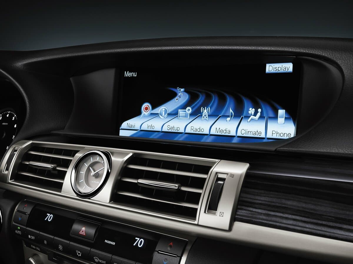 Lexus LS IV Restayling 2 — Salon, öndən