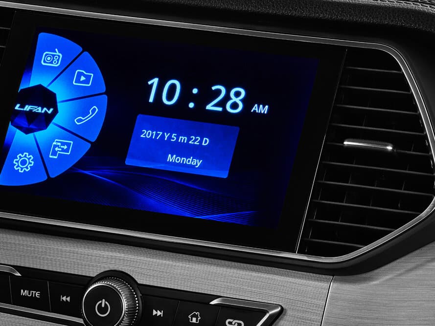 Lifan X70 I — Salon, arxadan