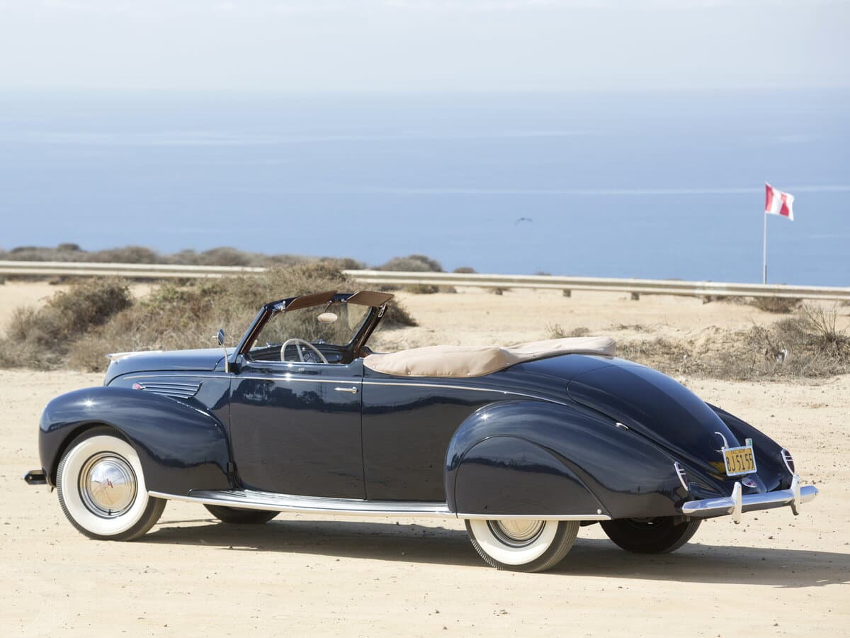 Lincoln Zephyr 1936 – 1942 — 3/4 arxadan
