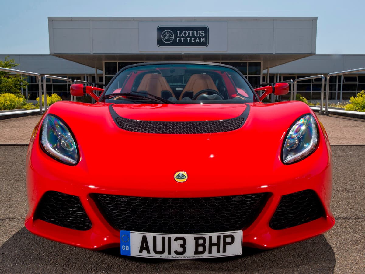 Lotus Exige III — Öndən