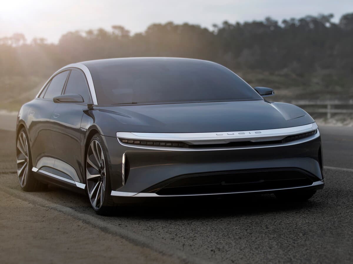 Lucid Air 2021 – indiyədək — Öndən