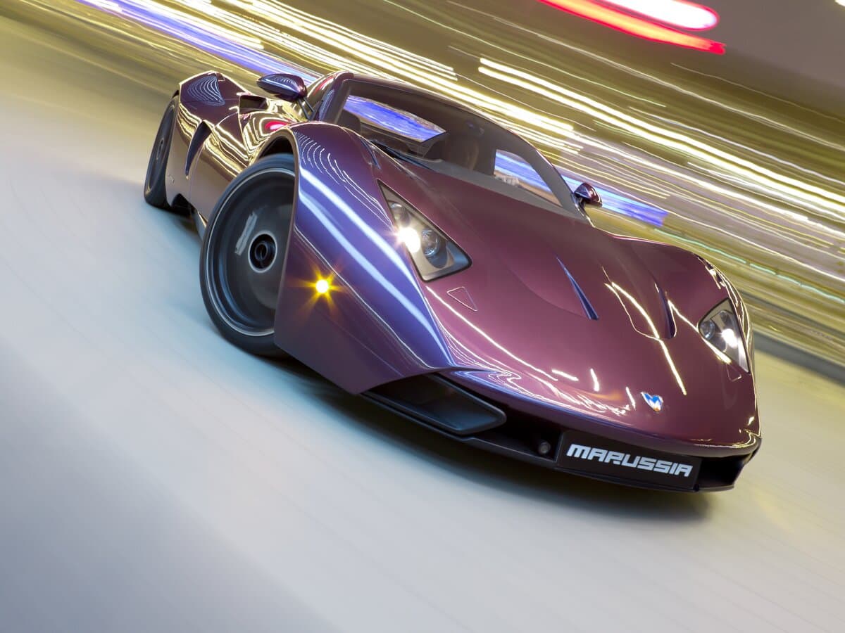 Marussia B1 2010 – 2014 — Öndən