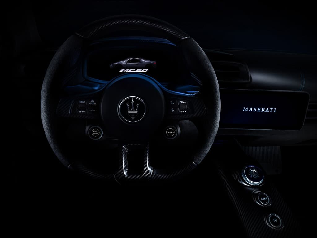 Maserati MC20 2020 – indiyədək — Sükan