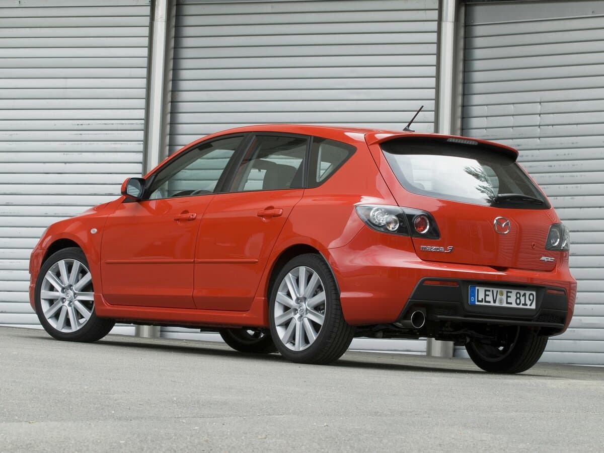 Mazda 3 MPS I — 3/4 arxadan