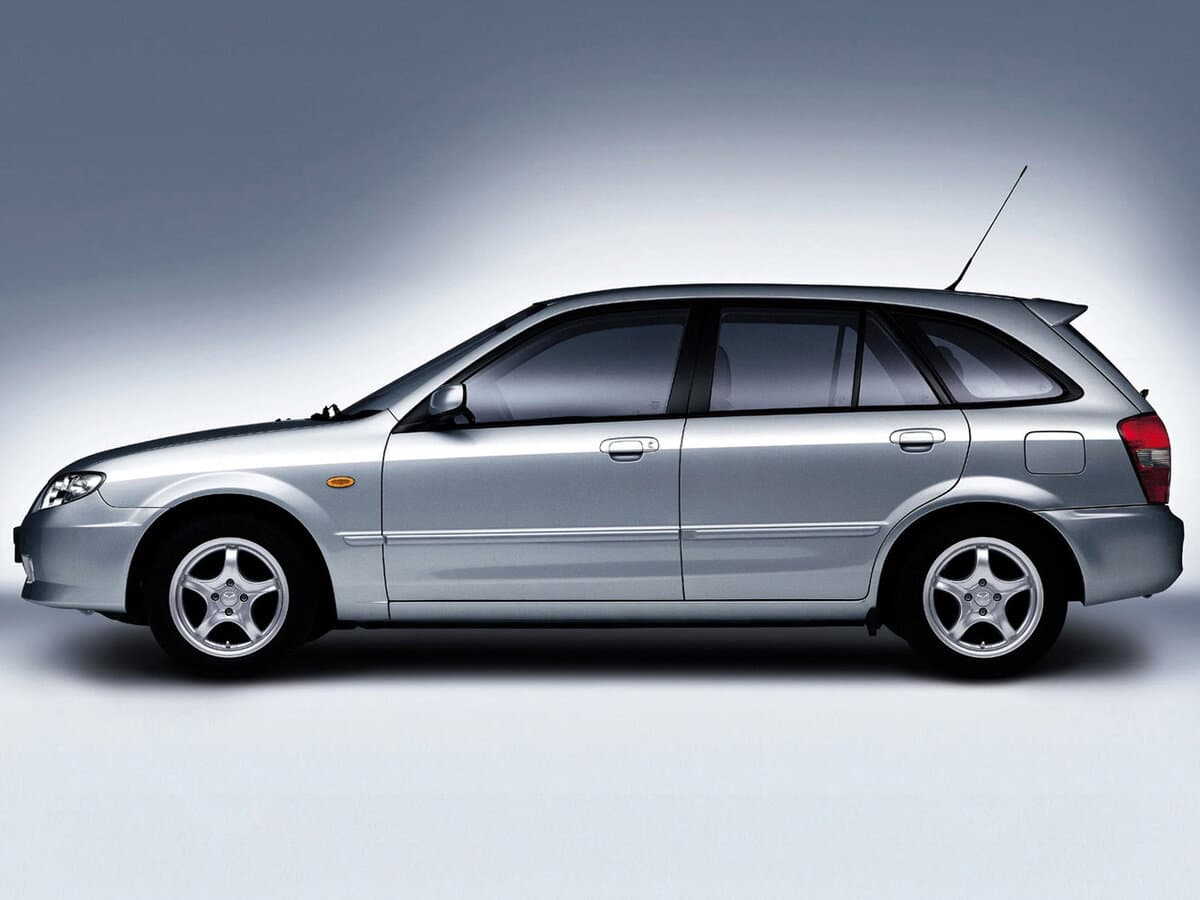 Mazda 323 VI (BJ) Restayling — Yandan