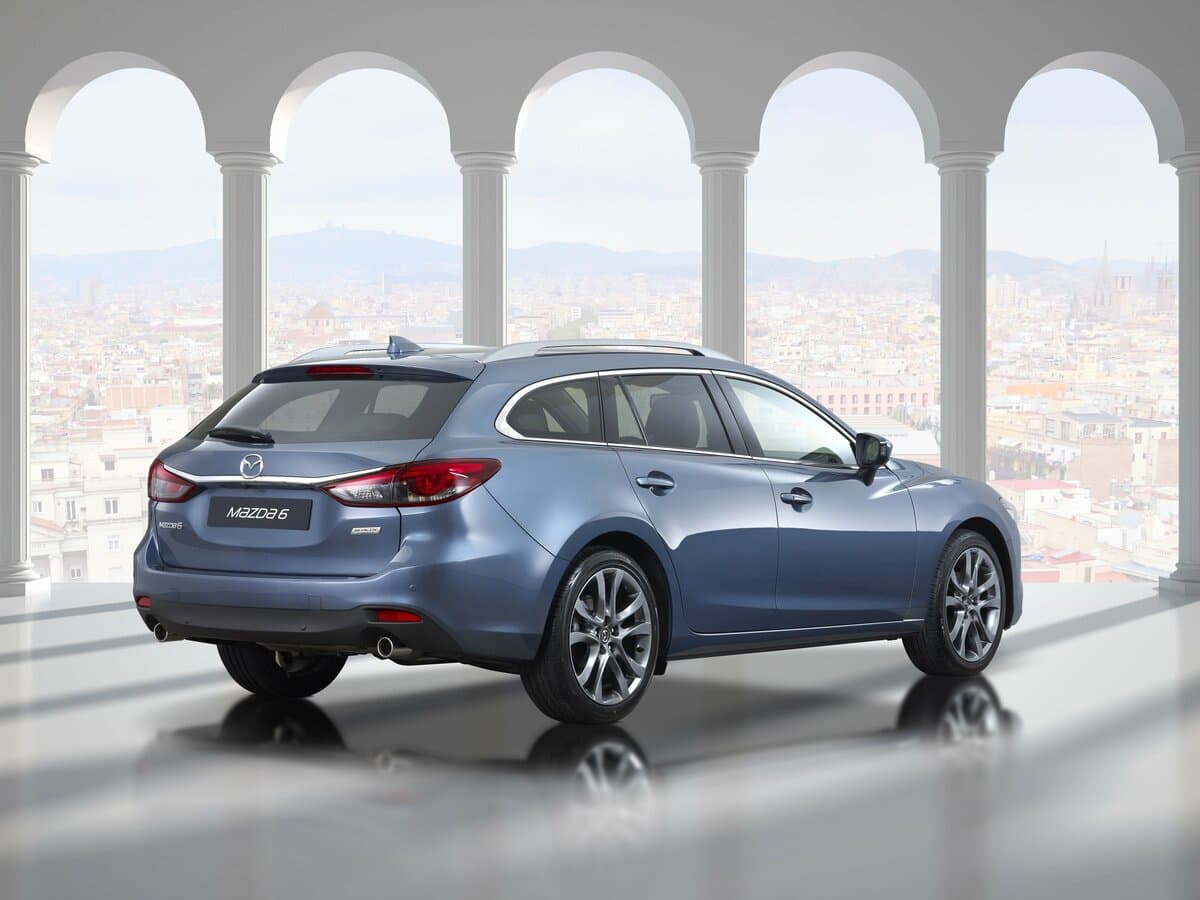 Mazda 6 III (GJ) Restayling — 3/4 arxadan