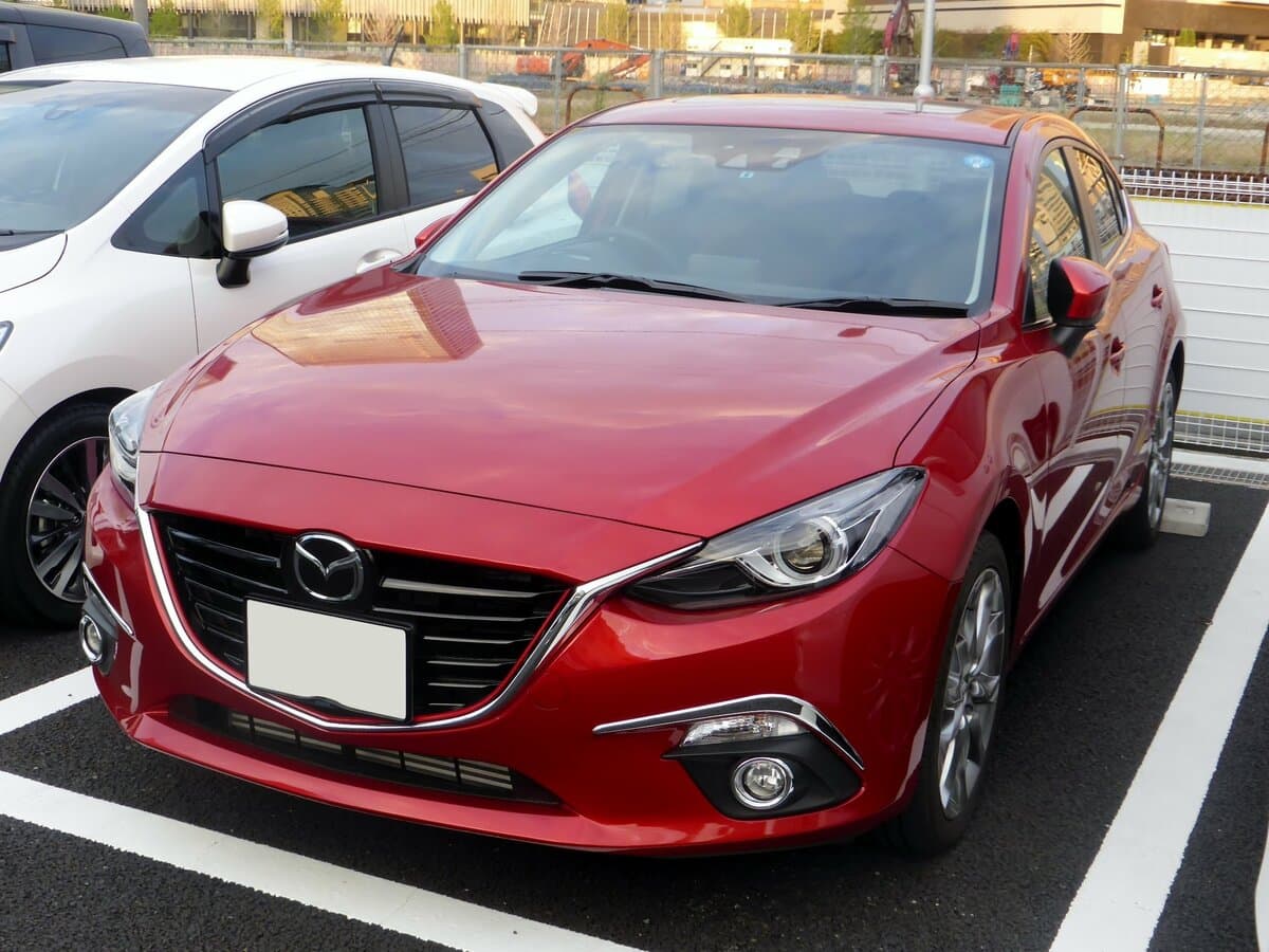 Mazda Axela III — Öndən